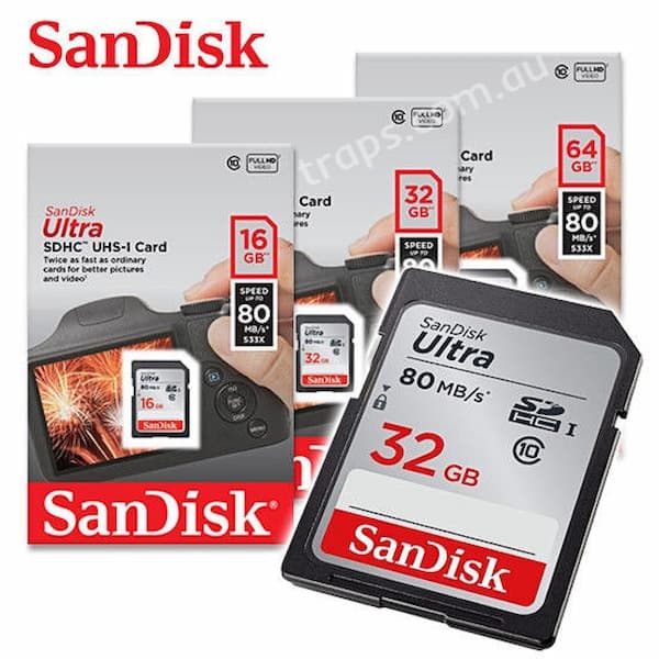 Sandisk Ultra SD Cards
